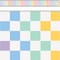 Teacher Created Resources® Cool for School Checkers Straight Border Trim, 6 Packs of 12